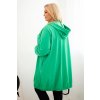 215042 6 damska mikina plus size 6366 s kapuci a zipem velikost uni barva modra