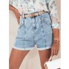 203390 damske dzinove sortky denimcuts dstreet sy0334 velikost s barva modra svetle