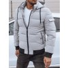 203582 15 panska zimni bunda s kapuci dstreet tx4838 velikost m 48 barva bezova