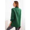 204734 2 sako s klopami elegantni zelene velikost uni barva zelena