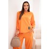 204746 1 komplet bavlneny mikina kalhoty velikost uni barva oranzova
