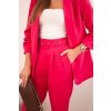 204761 2 elegantni souprava saka a kalhot velikost uni barva ruzova
