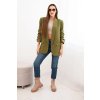 204800 1 sako s klopami elegantni olivove zelene velikost uni barva zelena