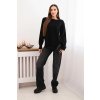 204860 5 damsky viskozovy svetr s dlouhym rukavem a rozparkem po stranach velikost uni barva seda