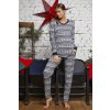 205040 1 damske pyzamo italian fashion alaska dl r dl sp velikost s barva modra tmave