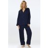 205073 8 damske satenove pyzamo dkaren amina kpl velikost s barva cerna