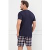 205589 1 panske pyzamo italian fashion edwin kr r kr sp velikost m barva modra tmave