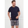 205589 panske pyzamo italian fashion edwin kr r kr sp velikost m barva modra tmave