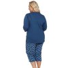 205634 3 damske pyzamo doctor nap pb 7264 velikost 2xl barva modra svetle