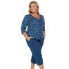 205637 4 damske pyzamo doctor nap pb 7265 velikost 2xl barva modra svetle