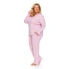 205673 2 damske dlouhe pyzamo doctor nap pb 7326 velikost 2xl barva ruzova