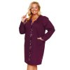 223889 damsky zupan doctor nap smz 7319 plus size velikost 2xl barva bordo