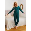 214817 7 damske dlouhe pyzamo doctor nap pm 4349 velikost s barva zelena