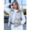 206006 damska prosivana vesta willow barva bezova dstreet ty3795 velikost s barva bezova