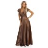 206861 7 crystal satenove dlouhe saty s vystrihem mocha mousse 411 14 velikost xs barva mocha mousse hneda