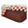 208142 frote prosteradlo tmave hnede rozmer 90x200x20 jednoluzko