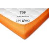 208823 2 frote prosteradlo pomeranc rozmer 90x200x20 jednoluzko