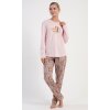 213152 2 damske pyzamo dlouhe olivia barva bila velikost s