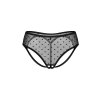 213356 2 kalhotky obsessive nuites crotchless panties velikost s m barva cerna