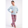 213794 3 detske pyzamo dlouhe charlotte barva modra svetle velikost 11 12