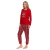 223394 damske pyzamo moraj pdd4100 013 velikost xl barva cervena