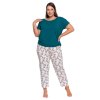 214532 2 damske pyzamo moraj pdd3700 015 velikost xl barva zelena