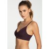 214901 3 damska podprsenka julimex simple t shirt bra velikost l barva fialova