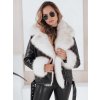 215558 damska zimni bunda s koziskem girlrock dstreet ty5122 velikost s barva cerna