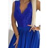215570 5 lea dlouhe saty s krajkovym vystrihem modre 211 7 velikost s barva modra