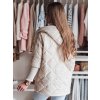 215606 9 damska prosivana bunda s kapuci puffilof dstreet ty4854 velikost s barva ruzova