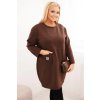 221951 4 damske saty 1965 plus size s kapsou a 3 4 rukavem velikost uni barva cerna