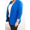 215225 23 damska sako plus size bez zapinani velikost xl xxl barva fialova