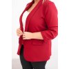 215225 7 damska sako plus size bez zapinani velikost xl xxl barva fialova