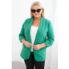 215225 8 damska sako plus size bez zapinani velikost xl xxl barva fialova