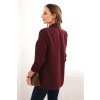 215228 2 damske sako 9165 bez zapinani velikost s m barva fialova