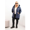 Dámská bunda Plus Size 5419 (Velikost UNI, Barva Černá)