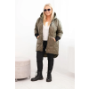 Dámská bunda Plus Size 5419 (Velikost UNI, Barva Černá)