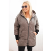 Dámská bunda Plus Size 5419 (Velikost UNI, Barva Černá)