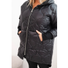 Dámská bunda Plus Size 5419 (Velikost UNI, Barva Černá)