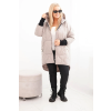 Dámská bunda Plus Size 5419 (Velikost UNI, Barva Černá)