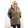 Dámská bunda Plus Size 5419 (Velikost UNI, Barva Černá)