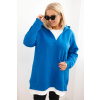 Dámská mikina Plus Size 6940 (Velikost UNI, Barva Hnědá)