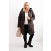215324 5 damska zimni bunda plus size prosivana s kapuci velikost uni barva cerna