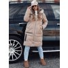 215990 1 damska zimni bunda s kapuci norffi dstreet ty4662 velikost s barva bezova