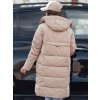 215990 3 damska zimni bunda s kapuci norffi dstreet ty4662 velikost s barva bezova