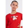 216230 5 detske pyzamo dlouhe meda se salou barva cervena velikost 7 8