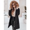 216443 9 damska zimni bunda fernaya dstreet ty5113 velikost s barva cerna