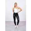 216623 1 kalhoty s ozdobnym zipem vpredu cerne velikost s m barva cerna