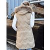 216818 14 damska prosivana vesta dstreet ty5261 velikost s barva bila