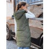 216821 4 damska prosivana vesta dstreet ty5264 velikost s barva zelena